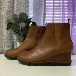 Diba True Boots Wedge Booties